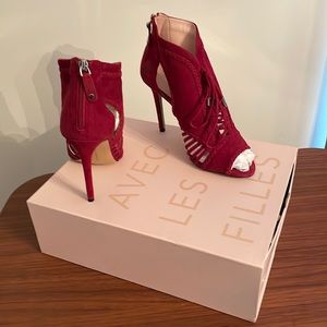 AVEC LES FILLIES JOYCE WINE KID SUEDE